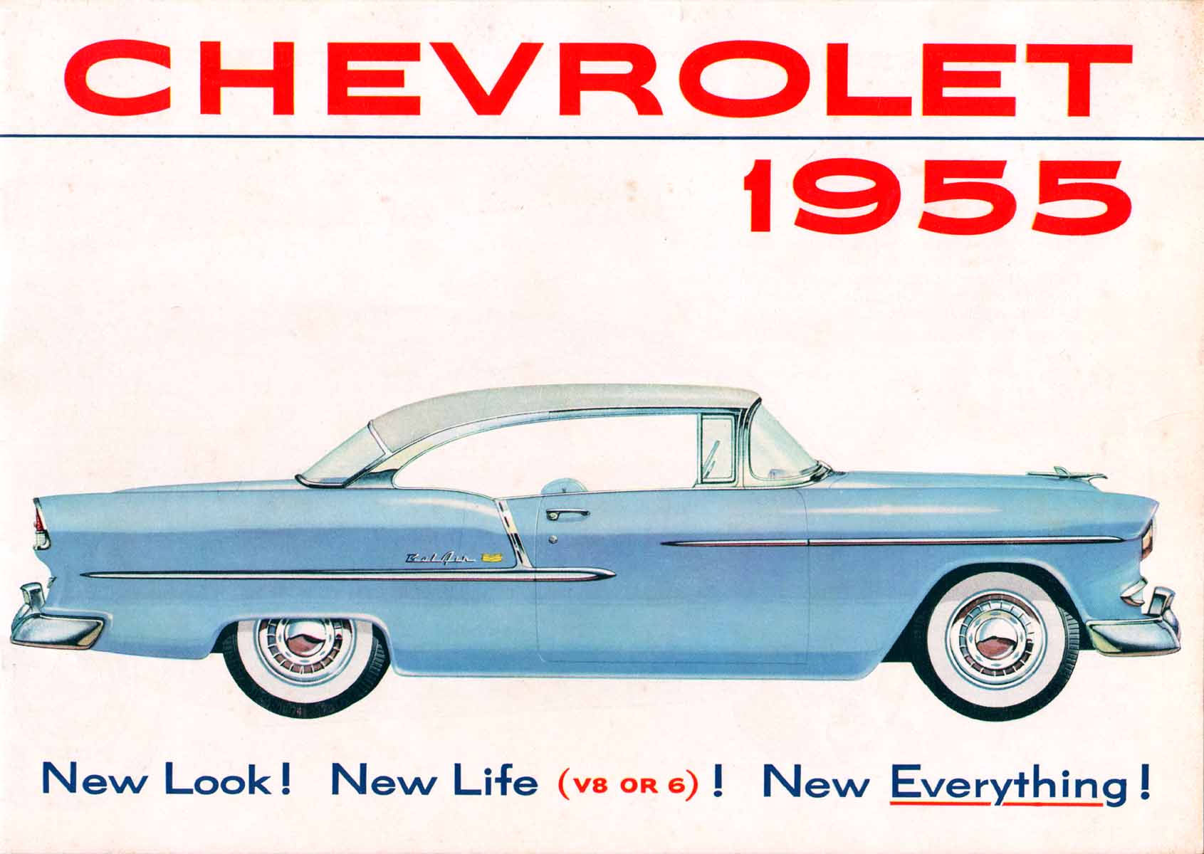 1955 Chevrolet Prestige Brochure